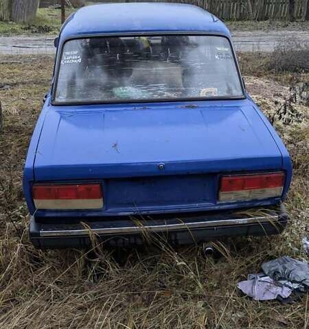Синий ВАЗ 2107, объемом двигателя 1.5 л и пробегом 96 тыс. км за 1500 $, фото 1 на Automoto.ua