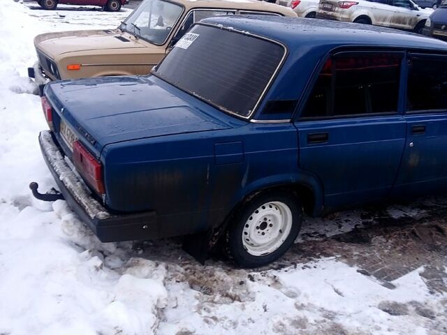 Синій ВАЗ 2107, об'ємом двигуна 1.5 л та пробігом 120 тис. км за 1250 $, фото 4 на Automoto.ua
