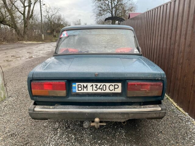 Синий ВАЗ 2107, объемом двигателя 1.5 л и пробегом 123 тыс. км за 1000 $, фото 3 на Automoto.ua