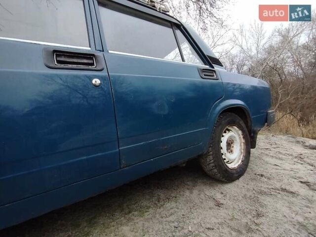 Синий ВАЗ 2107, объемом двигателя 1.5 л и пробегом 59 тыс. км за 1200 $, фото 12 на Automoto.ua