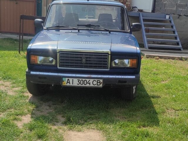 Синий ВАЗ 2107, объемом двигателя 0 л и пробегом 65 тыс. км за 1300 $, фото 1 на Automoto.ua