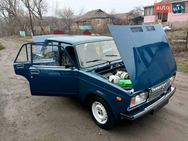 Синій ВАЗ 2107, об'ємом двигуна 1.45 л та пробігом 43 тис. км за 2999 $, фото 51 на Automoto.ua