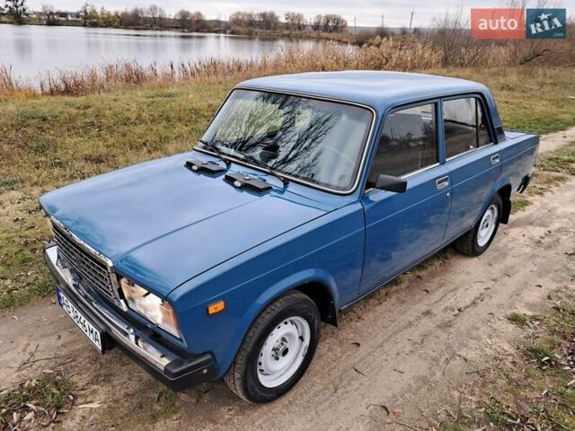 Синий ВАЗ 2107, объемом двигателя 1.5 л и пробегом 80 тыс. км за 3500 $, фото 17 на Automoto.ua