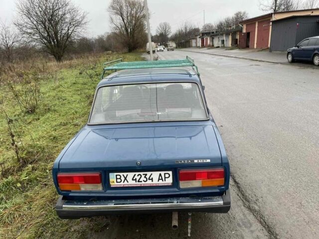 Синій ВАЗ 2107, об'ємом двигуна 1.5 л та пробігом 84 тис. км за 1900 $, фото 10 на Automoto.ua