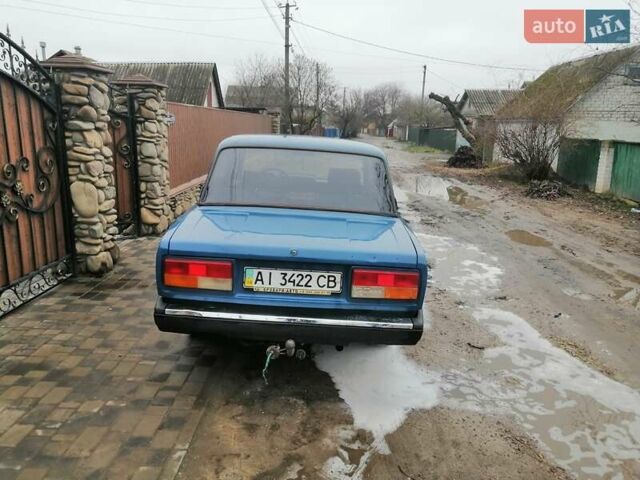 Синий ВАЗ 2107, объемом двигателя 0 л и пробегом 183 тыс. км за 1800 $, фото 1 на Automoto.ua