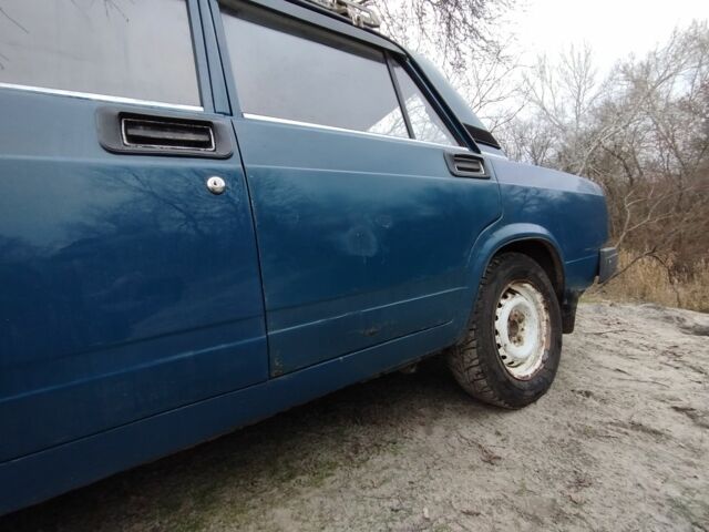 Синий ВАЗ 2107, объемом двигателя 1.5 л и пробегом 59 тыс. км за 1200 $, фото 13 на Automoto.ua