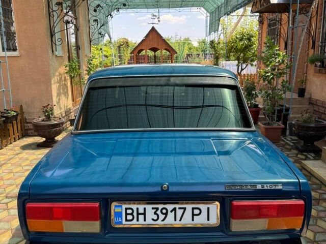 Синий ВАЗ 2107, объемом двигателя 1.5 л и пробегом 51 тыс. км за 2000 $, фото 3 на Automoto.ua