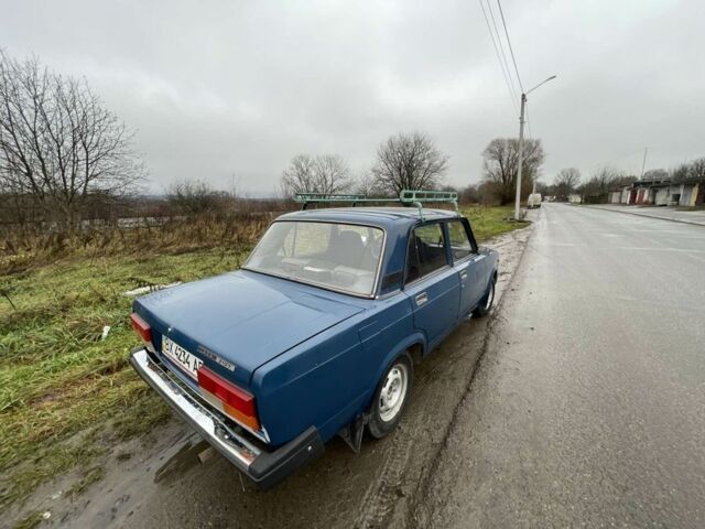 Синій ВАЗ 2107, об'ємом двигуна 1.5 л та пробігом 84 тис. км за 1900 $, фото 7 на Automoto.ua