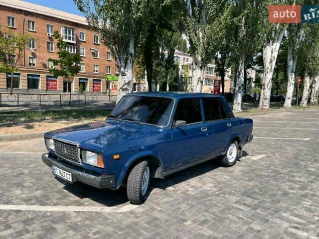 Синий ВАЗ 2107, объемом двигателя 1.5 л и пробегом 10 тыс. км за 2100 $, фото 1 на Automoto.ua