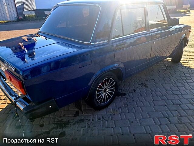 Синий ВАЗ 2107, объемом двигателя 1.5 л и пробегом 127 тыс. км за 1600 $, фото 1 на Automoto.ua