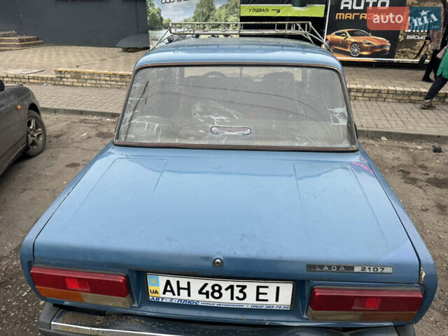Синий ВАЗ 2107, объемом двигателя 0 л и пробегом 991 тыс. км за 1100 $, фото 4 на Automoto.ua