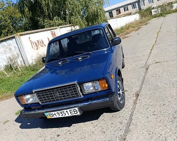 Синій ВАЗ 2107, об'ємом двигуна 1.6 л та пробігом 75 тис. км за 2600 $, фото 10 на Automoto.ua