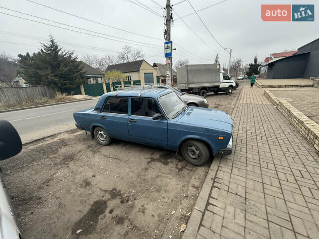 Синий ВАЗ 2107, объемом двигателя 0 л и пробегом 991 тыс. км за 1100 $, фото 3 на Automoto.ua