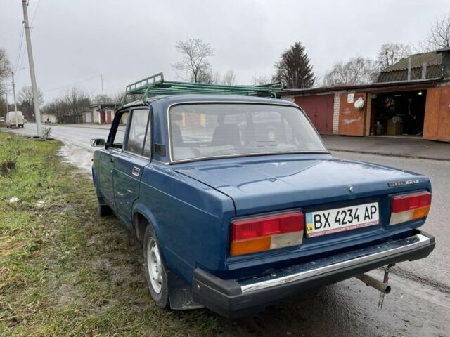 Синій ВАЗ 2107, об'ємом двигуна 1.5 л та пробігом 84 тис. км за 1900 $, фото 11 на Automoto.ua