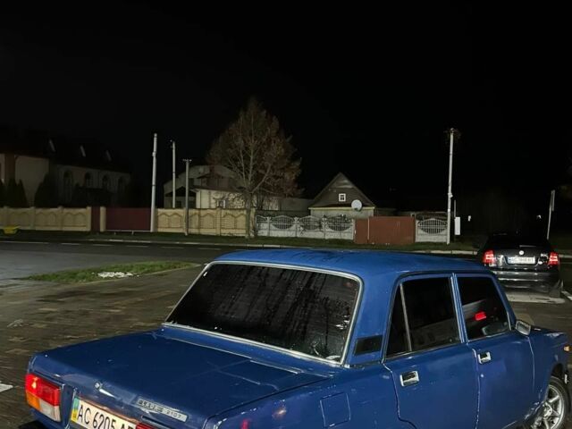 Синій ВАЗ 2107, об'ємом двигуна 0 л та пробігом 84 тис. км за 1600 $, фото 5 на Automoto.ua