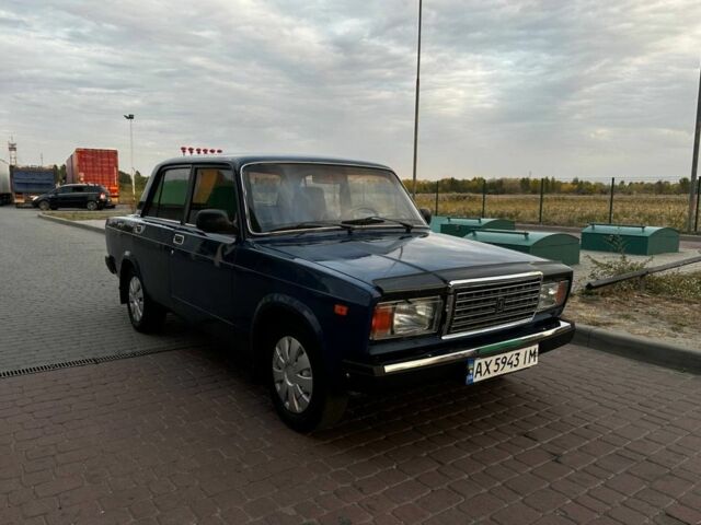 Синий ВАЗ 2107, объемом двигателя 1.5 л и пробегом 120 тыс. км за 1500 $, фото 3 на Automoto.ua