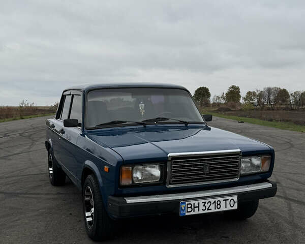 Синий ВАЗ 2107, объемом двигателя 1.45 л и пробегом 120 тыс. км за 1950 $, фото 2 на Automoto.ua