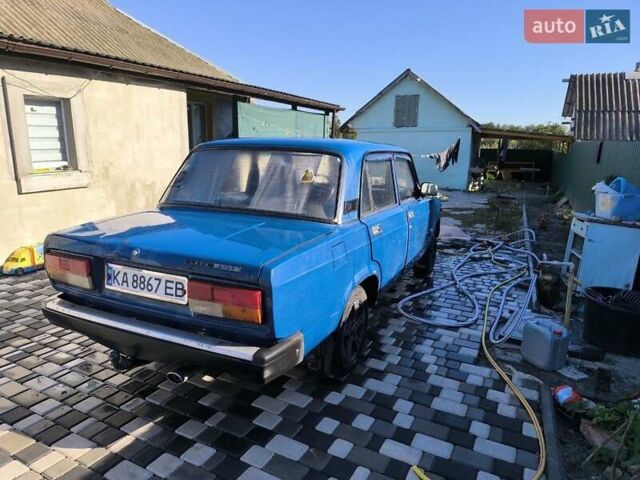 Синий ВАЗ 2107, объемом двигателя 1.6 л и пробегом 102 тыс. км за 1500 $, фото 5 на Automoto.ua