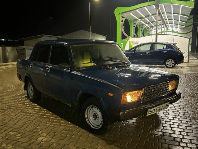 Синій ВАЗ 2107, об'ємом двигуна 1.5 л та пробігом 41 тис. км за 700 $, фото 1 на Automoto.ua