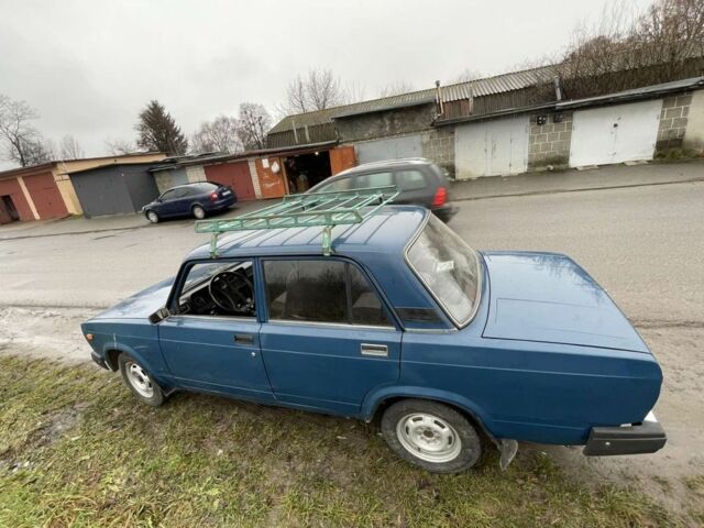 Синій ВАЗ 2107, об'ємом двигуна 1.5 л та пробігом 84 тис. км за 1900 $, фото 3 на Automoto.ua