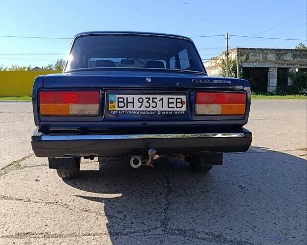 Синій ВАЗ 2107, об'ємом двигуна 1.6 л та пробігом 75 тис. км за 2600 $, фото 1 на Automoto.ua