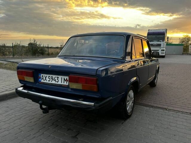 Синий ВАЗ 2107, объемом двигателя 1.5 л и пробегом 120 тыс. км за 1500 $, фото 5 на Automoto.ua