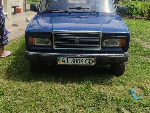 Синий ВАЗ 2107, объемом двигателя 1.5 л и пробегом 150 тыс. км за 600 $, фото 9 на Automoto.ua