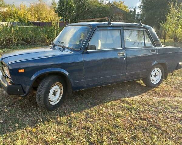 Синий ВАЗ 2107, объемом двигателя 1.45 л и пробегом 30 тыс. км за 1299 $, фото 8 на Automoto.ua