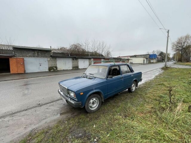 Синій ВАЗ 2107, об'ємом двигуна 1.5 л та пробігом 84 тис. км за 1900 $, фото 12 на Automoto.ua