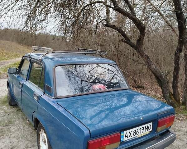 Синий ВАЗ 2107, объемом двигателя 1.5 л и пробегом 59 тыс. км за 1200 $, фото 13 на Automoto.ua