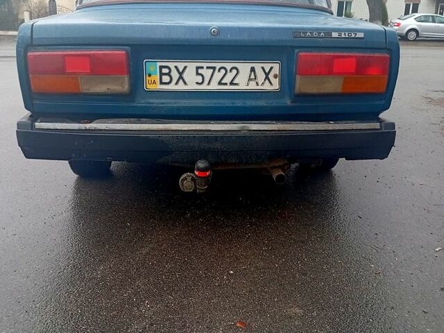 Синій ВАЗ 2107, об'ємом двигуна 1.5 л та пробігом 0 тис. км за 1090 $, фото 4 на Automoto.ua