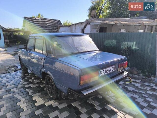Синий ВАЗ 2107, объемом двигателя 1.6 л и пробегом 102 тыс. км за 1500 $, фото 2 на Automoto.ua