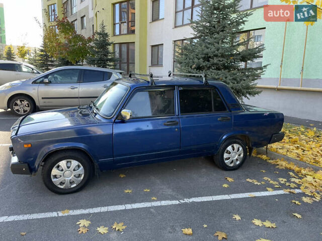 Синий ВАЗ 2107, объемом двигателя 1.45 л и пробегом 58 тыс. км за 1450 $, фото 2 на Automoto.ua