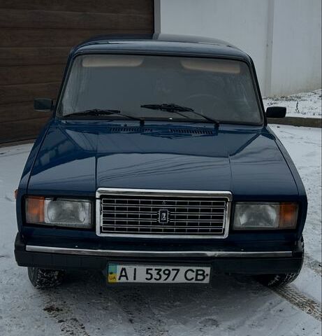 Синий ВАЗ 2107, объемом двигателя 1.6 л и пробегом 180 тыс. км за 1450 $, фото 5 на Automoto.ua