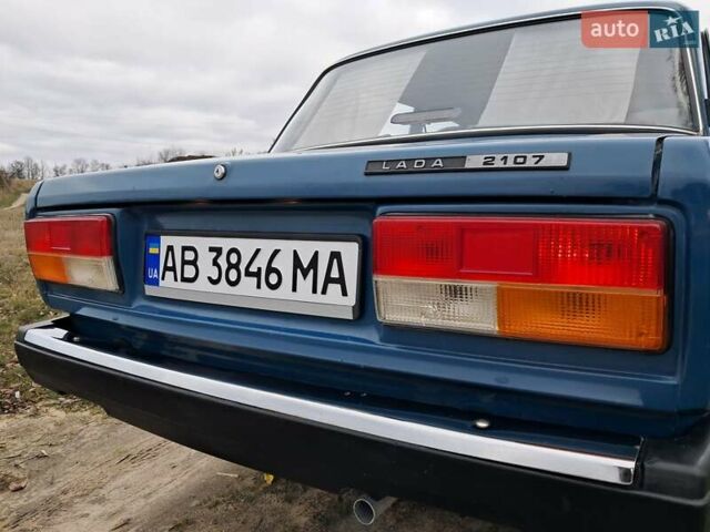 Синий ВАЗ 2107, объемом двигателя 1.5 л и пробегом 80 тыс. км за 3500 $, фото 16 на Automoto.ua