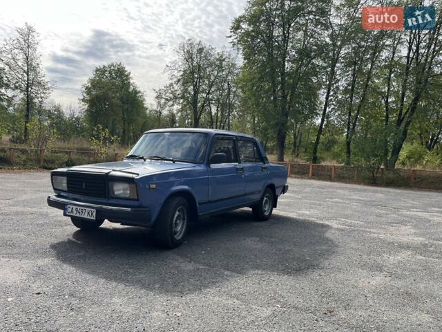 Синий ВАЗ 2107, объемом двигателя 1.6 л и пробегом 120 тыс. км за 1550 $, фото 2 на Automoto.ua
