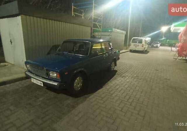 Синій ВАЗ 2107, об'ємом двигуна 1.8 л та пробігом 128 тис. км за 1800 $, фото 4 на Automoto.ua