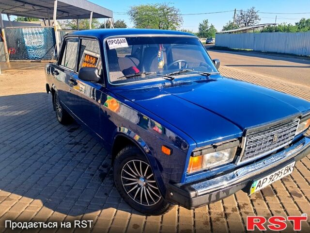 Синий ВАЗ 2107, объемом двигателя 1.5 л и пробегом 127 тыс. км за 1600 $, фото 6 на Automoto.ua