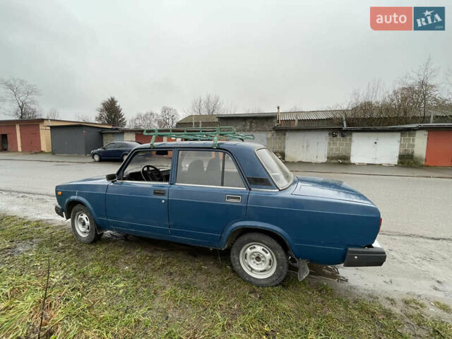 Синий ВАЗ 2107, объемом двигателя 1.5 л и пробегом 84 тыс. км за 1900 $, фото 9 на Automoto.ua