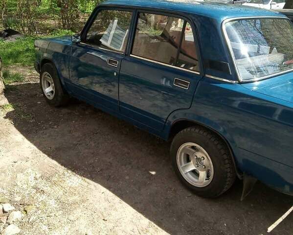 Синий ВАЗ 2107, объемом двигателя 1.5 л и пробегом 50 тыс. км за 2000 $, фото 5 на Automoto.ua