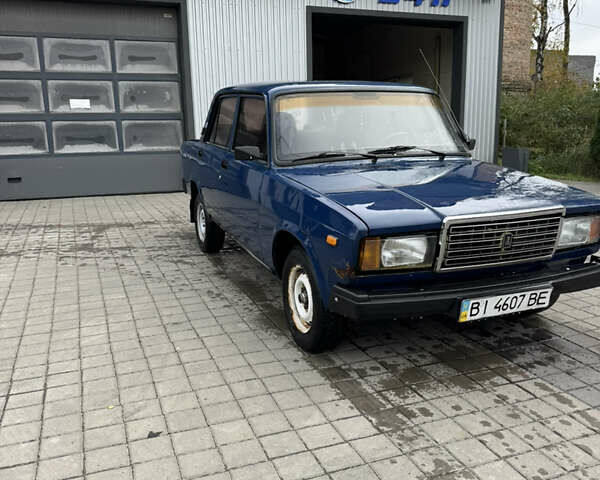Синий ВАЗ 2107, объемом двигателя 1.45 л и пробегом 120 тыс. км за 999 $, фото 6 на Automoto.ua