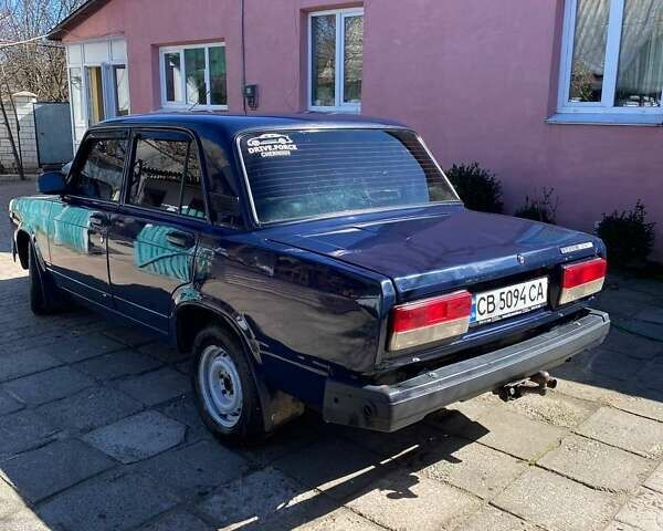Синій ВАЗ 2107, об'ємом двигуна 1.5 л та пробігом 218 тис. км за 1400 $, фото 5 на Automoto.ua