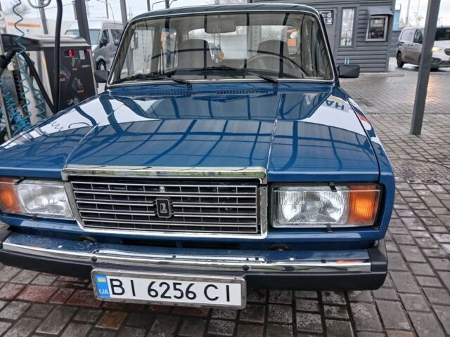 Синий ВАЗ 2107, объемом двигателя 3 л и пробегом 78 тыс. км за 2450 $, фото 3 на Automoto.ua