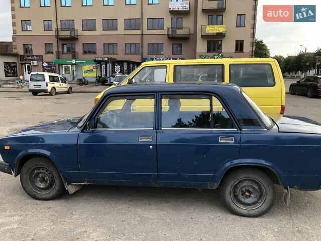 Синий ВАЗ 2107, объемом двигателя 1.5 л и пробегом 54 тыс. км за 1250 $, фото 2 на Automoto.ua