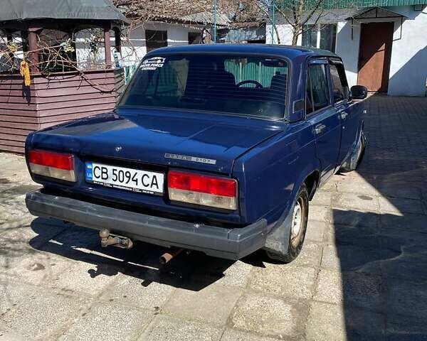 Синій ВАЗ 2107, об'ємом двигуна 1.5 л та пробігом 218 тис. км за 1400 $, фото 2 на Automoto.ua