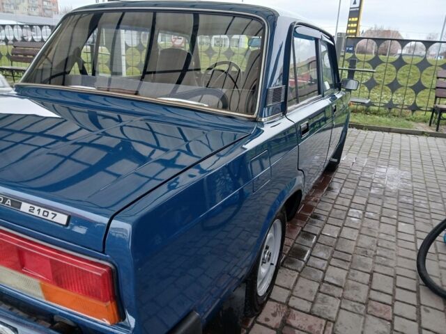 Синий ВАЗ 2107, объемом двигателя 3 л и пробегом 78 тыс. км за 2450 $, фото 4 на Automoto.ua