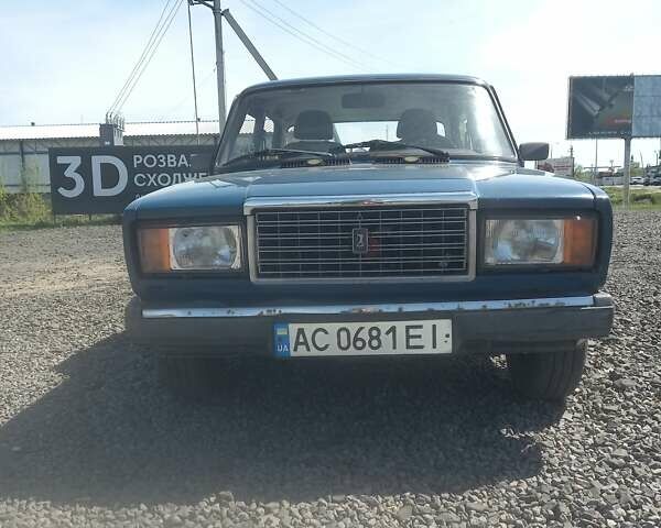 Синій ВАЗ 2107, об'ємом двигуна 1.5 л та пробігом 57 тис. км за 1200 $, фото 2 на Automoto.ua