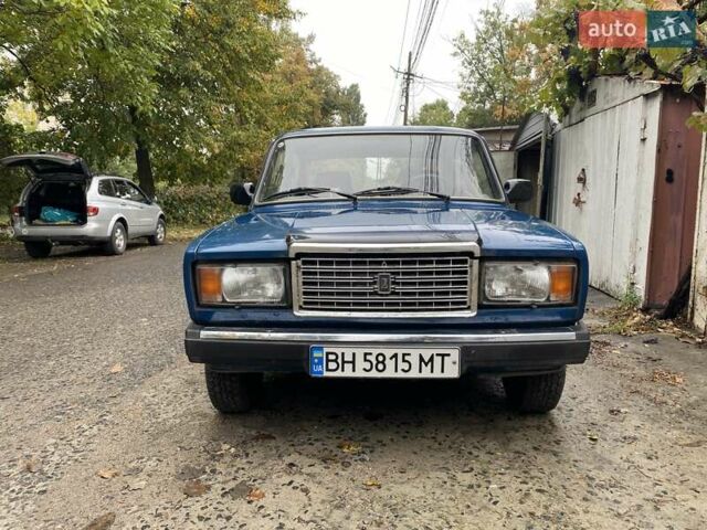 Синий ВАЗ 2107, объемом двигателя 1.6 л и пробегом 57 тыс. км за 2200 $, фото 11 на Automoto.ua