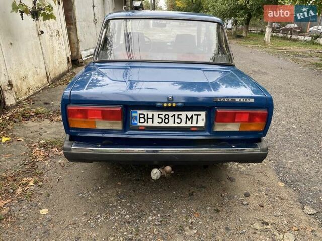 Синій ВАЗ 2107, об'ємом двигуна 1.6 л та пробігом 57 тис. км за 2000 $, фото 15 на Automoto.ua