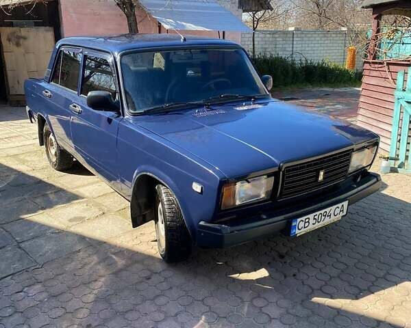 Синій ВАЗ 2107, об'ємом двигуна 1.5 л та пробігом 218 тис. км за 1400 $, фото 1 на Automoto.ua